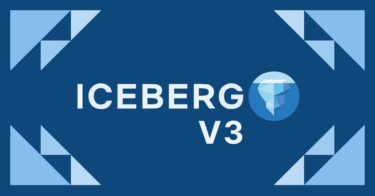 Apache ICEBERG V3: Move the ecosystem to unification